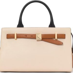 kate spade new york Deco Pebbled Leather Medium Satchel