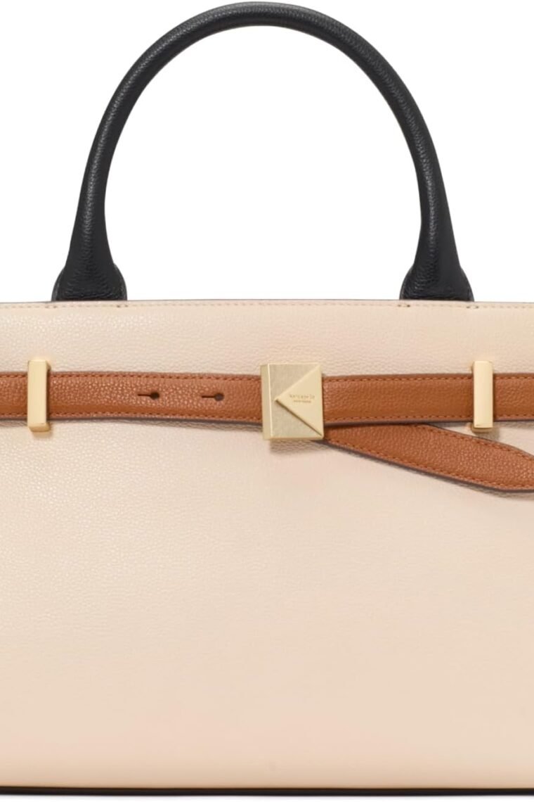 kate spade new york Deco Pebbled Leather Medium Satchel