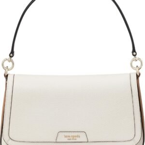 kate spade new york Women's Hudson Colorblocked Pebbled Leather Flap Shoulder Bag