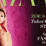 Zoe Saldana US Harpers Bazaar February 2025 Zoe Saldaña US Harper's Bazaar February 2025