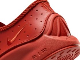 In Bold Mystic Red the Retro Nike Air Superflys Got In Bold “Mystic Red,” the Retro Nike Air Superfly’s Got Next