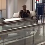 Drunk Traveler Steals Airport Cart And Takes It on a Joyride on Moving Walkway Through New York Airport -