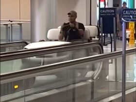 Drunk Traveler Steals Airport Cart And Takes It on a Joyride on Moving Walkway Through New York Airport -