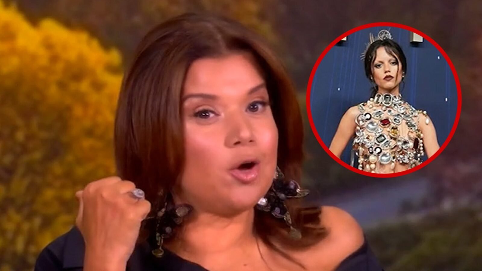 Ana Navarro Calls Out Jenna Ortega's 'Really Small Titties' After Emmys