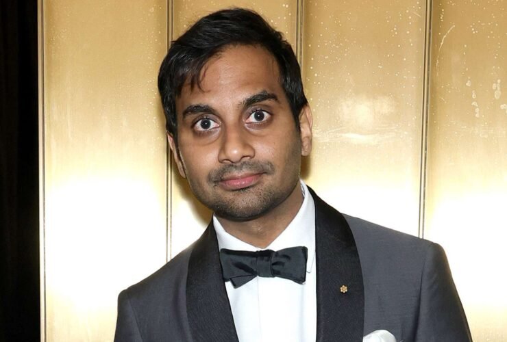 Aziz Ansari breaks down in tears thanking his wife in front of Keanu Reeves