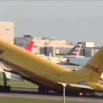DHL Airbus A300 Suffers Bizarre Tail Strike & Go Around At Heathrow