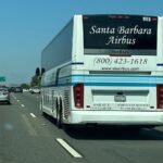 Santa Barbara Airbus on 405 Freeway