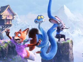 Zootopia 2, rookie cops Judy Hopps (voice of Ginnifer Goodwin) and Nick Wilde (voice of Jason Bateman), who find themselves unraveling a mystery alongside a snake called Gary De’Snake (voice of Ke Huy Quan).